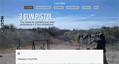 Desktop Screenshot of 3gunpistol.com